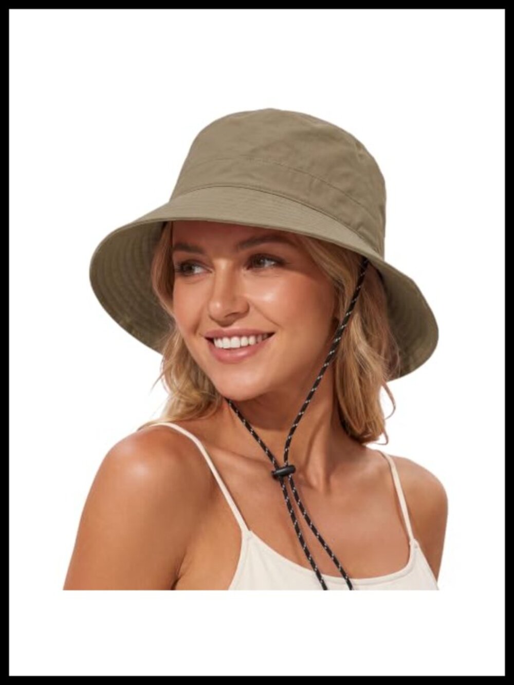 Waterproof Bucket Hat UPF 50+ Sun Hat Packable Adjustable